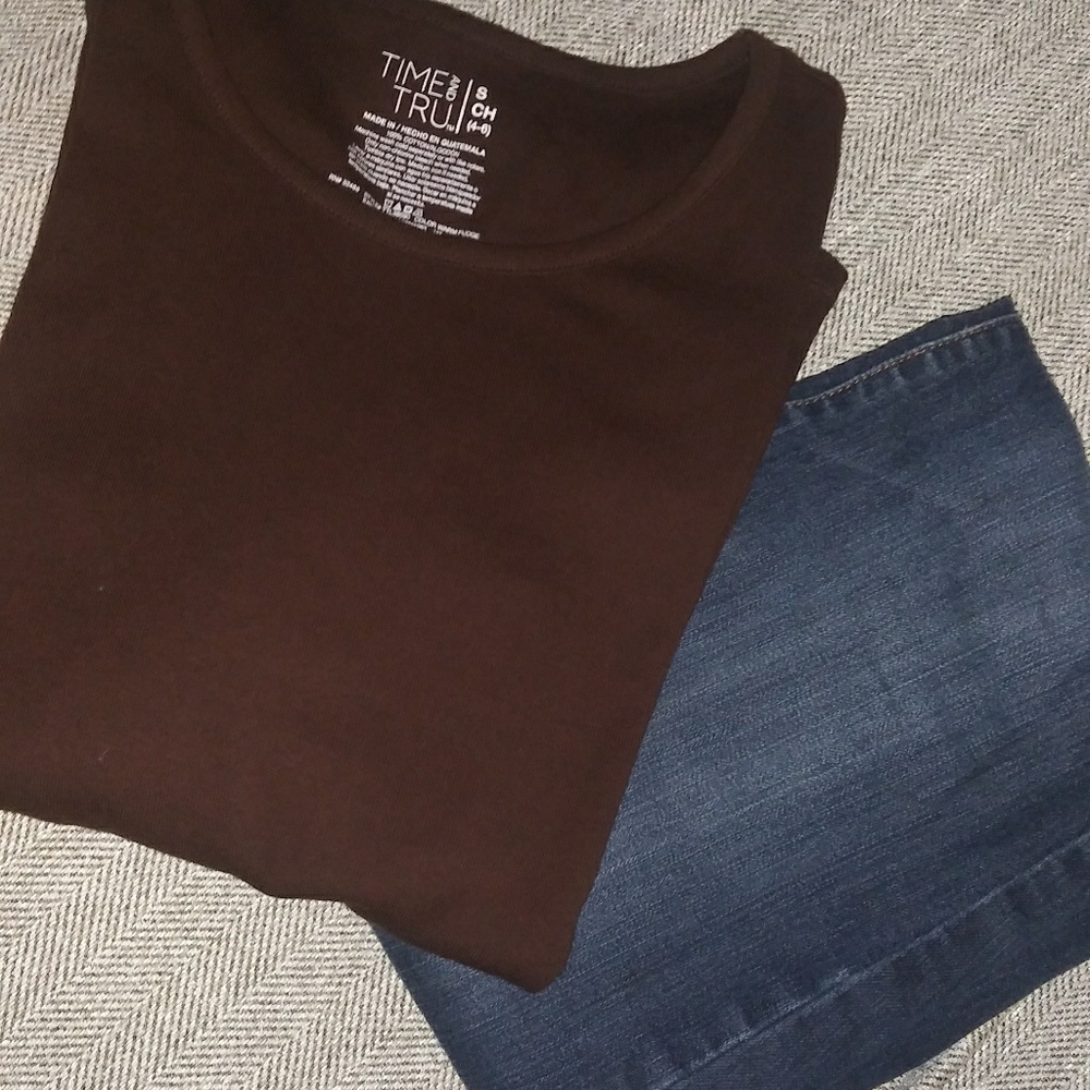 Brown long sleeve Shirt